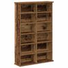 vidaXL CD ormar Staro drvo 60 x 17 x 92 cm Konstruirano drvo