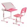 Vipack podesivi dječji stol Comfortline 201 sa stolicom rozo-bijeli