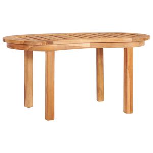 vidaXL Stolić za kavu 90 x 50 x 45 cm od masivne tikovine