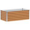 vidaXL Povi&scaron;ena vrtna gredica 98 x 50 x 36 cm Cinkani čelik