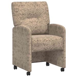 vidaXL Blagovačke stolice s kotačima 2 pcs Svjetlosiva 57 x 67 x 95 cm