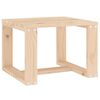 vidaXL Vrtni bočni stolić 40 x 38 x 28,5 cm od masivne borovine