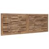 vidaXL Uzglavlje Zidne Prirodna 140 cm Čvrsto teak drvo