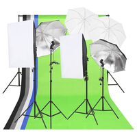 vidaXL Komplet rasvjete za fotografski studio