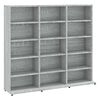 vidaXL Ormarić za CD-ove boja hrasta 100x23x89,5 cm konstruirano drvo