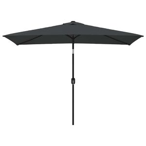 vidaXL Vanjski suncobran s metalnim stupom 300 x 200 cm antracit