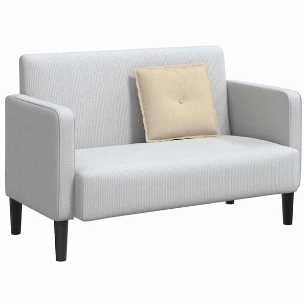 vidaXL Jastuk za leđa Krema 50 x 19 x 45 cm tkanina