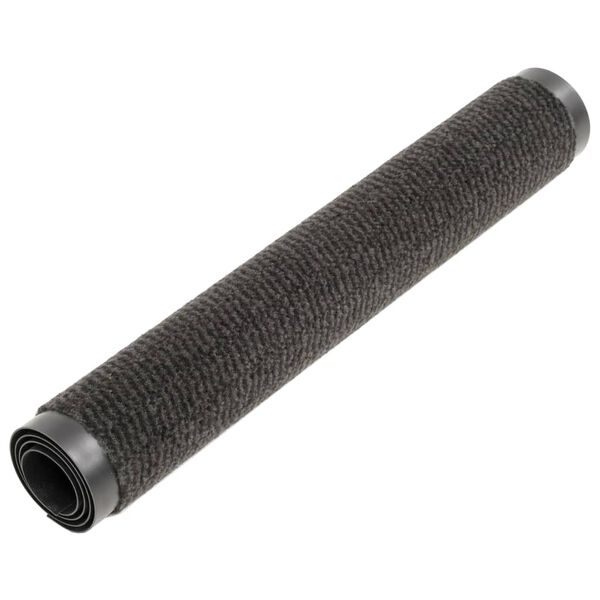 vidaXL Otirači za prašinu 2 kom pravokutni čupavi 80 x 120 cm crni