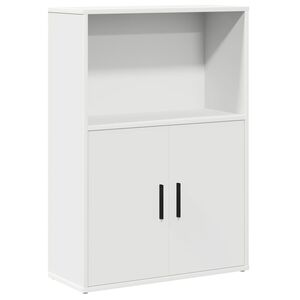 vidaXL Polica za knjige bijela 60x24x85 cm izrađeno drvo