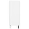 vidaXL Komoda bijela 34,5 x 34 x 90 cm od konstruiranog drva
