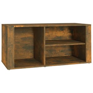 vidaXL Ormarić za cipele dimljeni hrast 100x35x45 cm konstruirano drvo