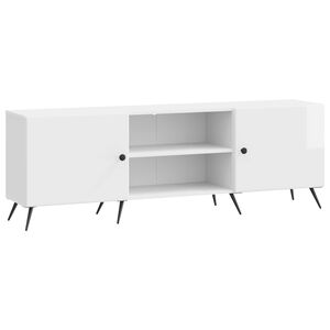 vidaXL TV ormar Bijela visokog sjaja 150 x 31 x 50 cm