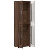 vidaXL Highboard FLORIN Smeđi hrast 60 x 35 x 182 cm Konstruirano drvo