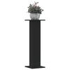 vidaXL Stalci za biljke 2 kom crni 30 x 30 x 95 cm konstruirano drvo
