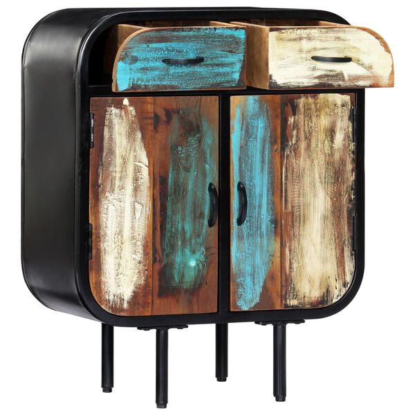 vidaXL Komoda od masivnog obnovljenog drva 60 x 30 x 75 cm