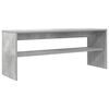 vidaXL TV ormar 100 x 30 x 40 cm Betonski sivi Konstruirano drvo