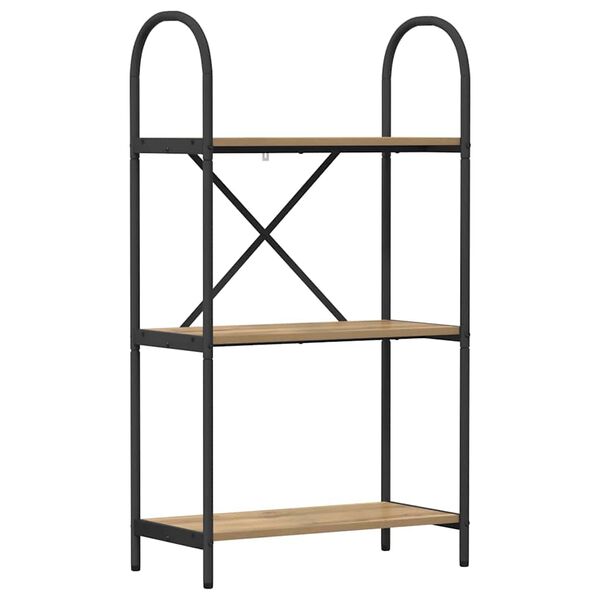 vidaXL Polica Umjetnički hrast 60 x 30 x 109 cm Konstruirano drvo