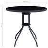 vidaXL 5-dijelni bistro set crni i antracit