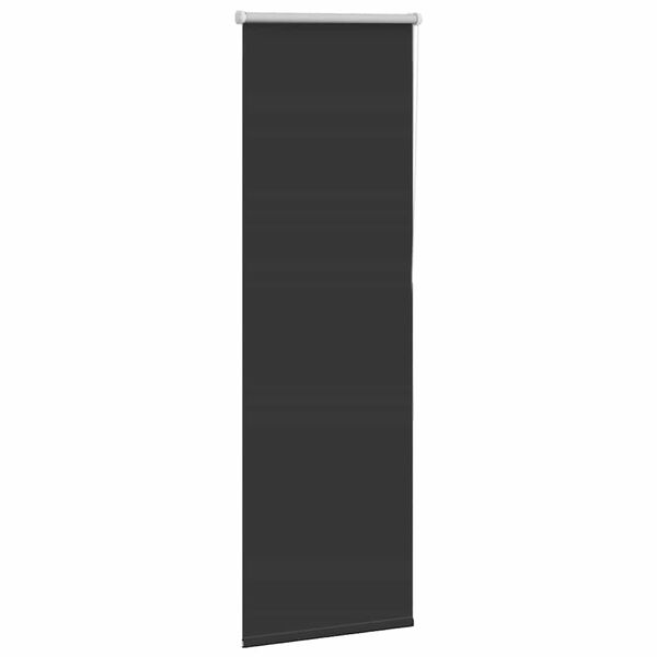 vidaXL Rolo zavjesa Blackout Black 40x150 cm &Scaron;irina tkanine 35,7 cm
