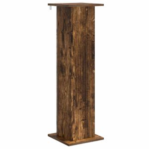 vidaXL Stalak za biljke Dimljeni hrast 30,5 x 30 x 100,5 cm