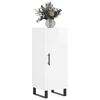 vidaXL Komoda sjajna bijela 34,5 x 34 x 90 cm od konstruiranog drva