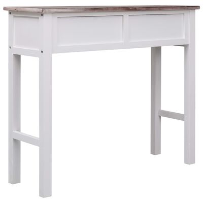 vidaXL Konzolni stol smeđi 90 x 30 x 77 cm drveni