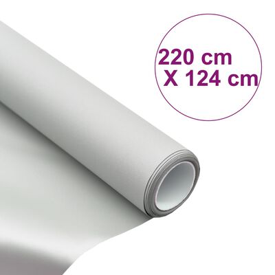 vidaXL Tkanina za projekcijsko platno metalik PVC 100 " 16 : 9