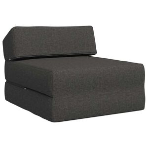 vidaXL Sofa na razvlačenje Tamnosiva 60 x 70 x 41 cm Tkanina