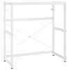 vidaXL Okvir za kupaonski umivaonik bijeli 79 x 38 x 83 cm željezni