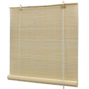 vidaXL Roleta od bambusa 80 x 220 cm prirodna boja