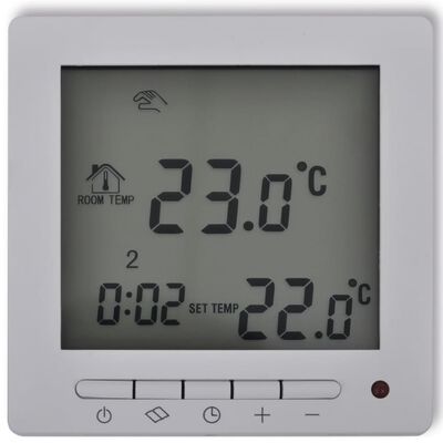 Programabilni digitalni termostat za podno grijanje s senzornim kablom