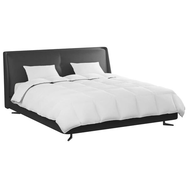 vidaXL Zimska pokrivača s jastukom 3 pcs Bijelo Perje