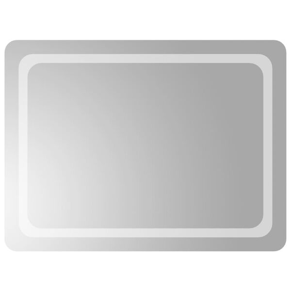 vidaXL LED kupaonsko ogledalo 60 x 80 cm