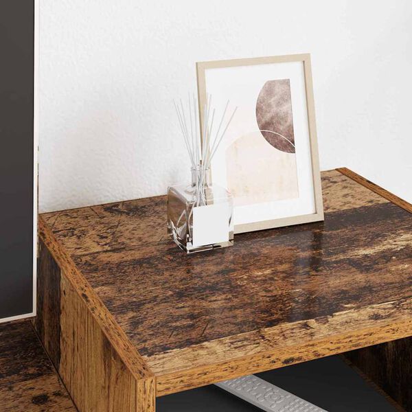 vidaXL TV ormar Staro drvo 160 x 35 x 55 cm Konstruirano drvo