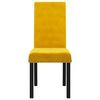 vidaXL Blagovaonske stolice 2 kom žute bar&scaron;unaste