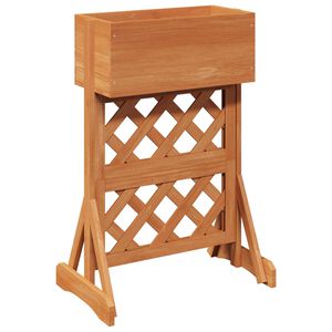 vidaXL Vertikalni vrtni re&scaron;etka Narančasta 48 x 30 x 70,5 cm