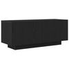 vidaXL TV ormar 100 x 35 x 40 cm Crni hrast Konstruirano drvo