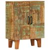 vidaXL Ručno izrezbarena komoda 55x30x75 cm masivno obnovljeno drvo