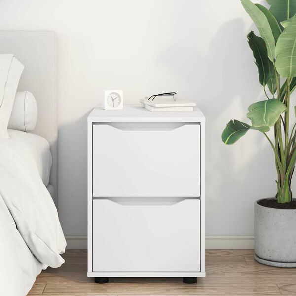 vidaXL Ormarić za pohranu Bijelo 40 x 48 x 57 cm Konstruirano drvo