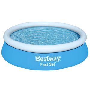 Bestway bazen na napuhavanje Fast Set okrugli 183 x 51 cm plavi
