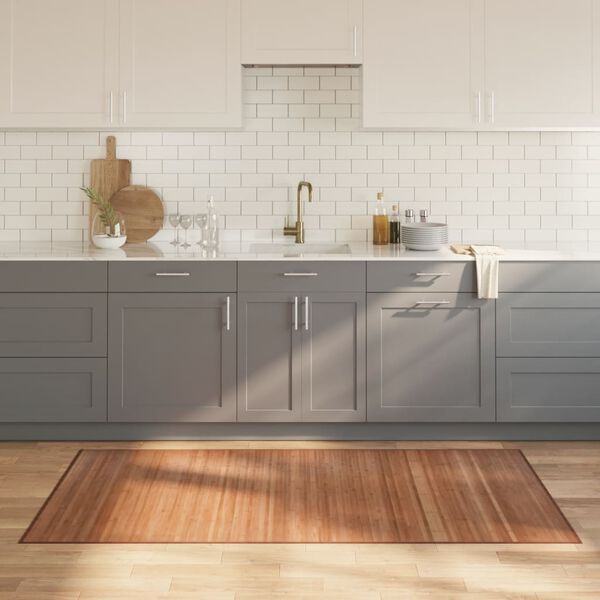 vidaXL Tepih pravokutni prirodni 100 x 200 cm od bambusa