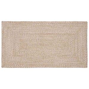 vidaXL Tepih za područje Prirodna i bijela 60 x 110 cm Juta