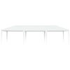 vidaXL Šator za zabave 4 x 9 m bijeli