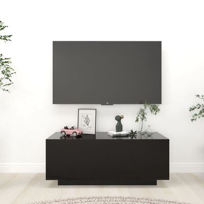vidaXL TV ormarić crni 100 x 35 x 40 cm od iverice