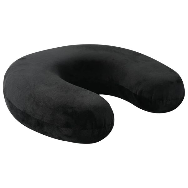 vidaXL Jastuk s jastukom Crna 27 x 27 x 8 cm Bar&scaron;un