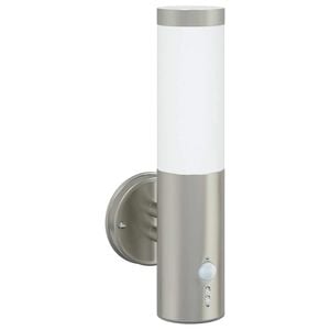 vidaXL Vanjska zidna lampa Srebrno 15 x 7,5 x 33 cm