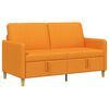 vidaXL Sofa s pohranom Tamno žuta 152 x 78 x 87 cm Poliester
