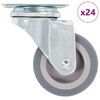vidaXL Okretni kotačići 24 kom 50 mm