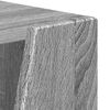 vidaXL Bočna polica Siva Sonoma 33 x 32 x 70,5 cm Konstruirano drvo