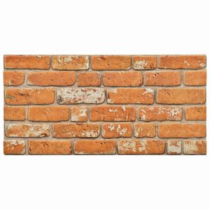 vidaXL Zidne panele 10 pcs Opeka 100 x 50 cm EPS pjena